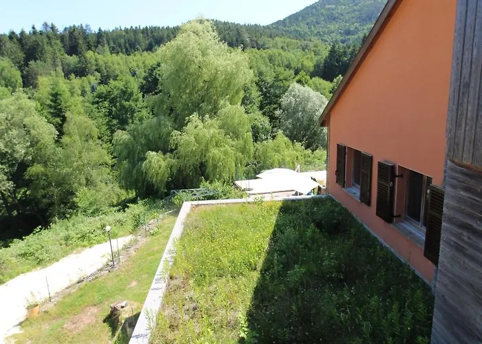 Prázdninový dům Ecogite Saint-prayel A Moyenmoutier, De Groupe Avec Piscine, Sauna, Jeux