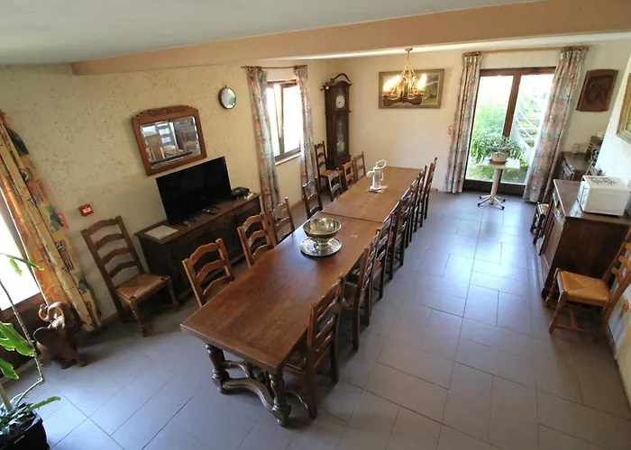 Ecogite Saint-prayel A Moyenmoutier, De Groupe Avec Piscine, Sauna, Jeux Prázdninový dům *